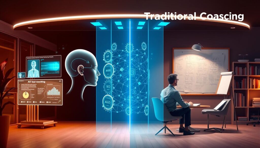 AI vs. traditional coaching comparison