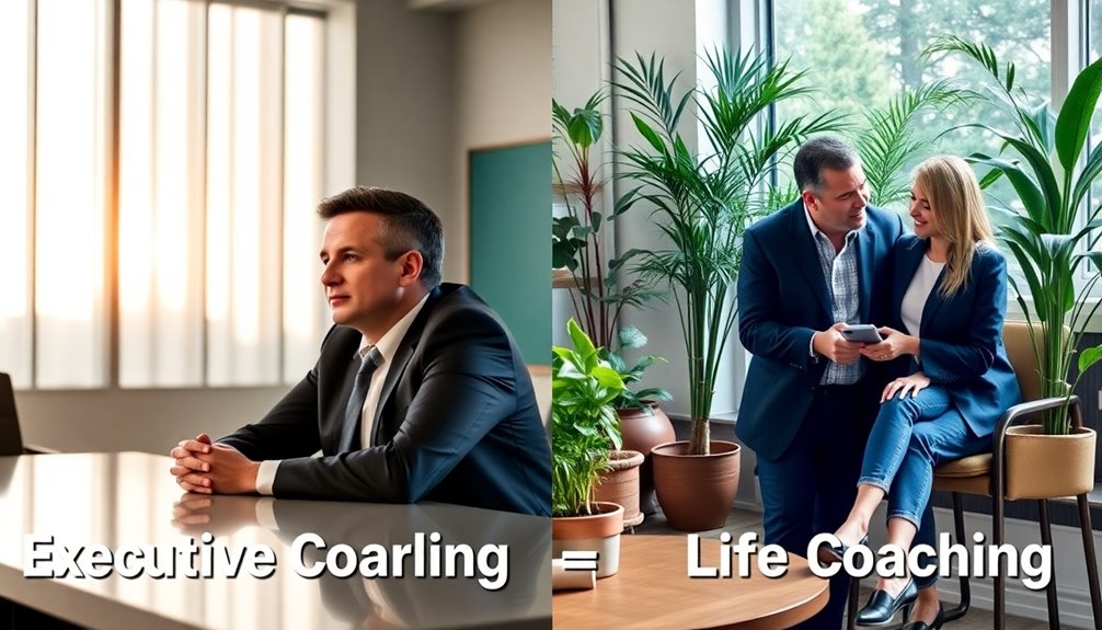 executive coaching versus individual coaching