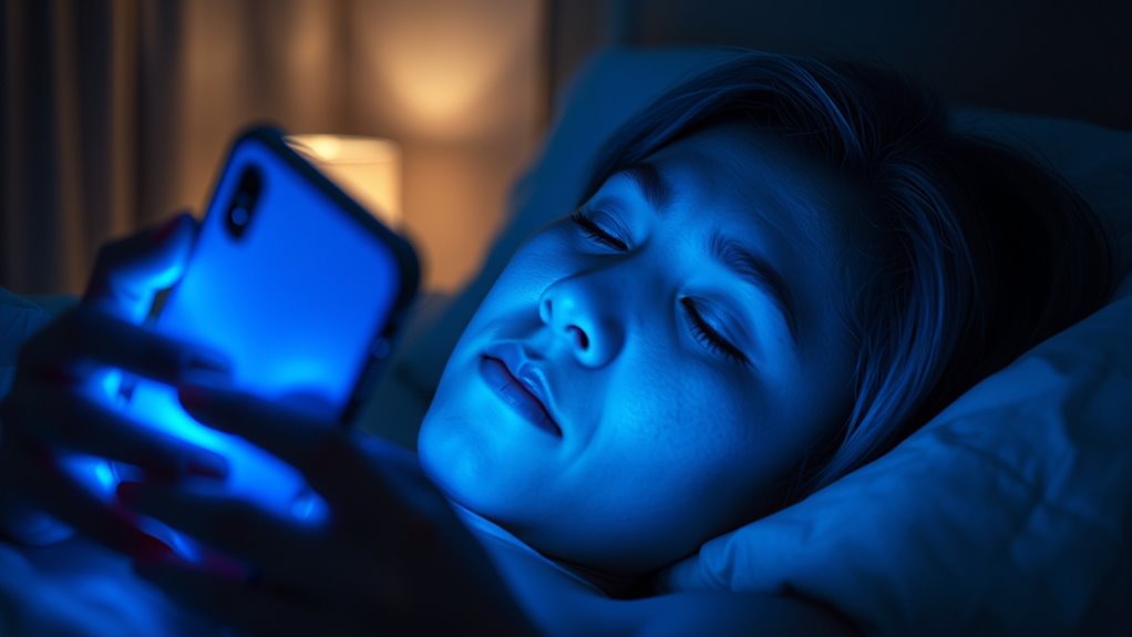 blue light disrupts sleep