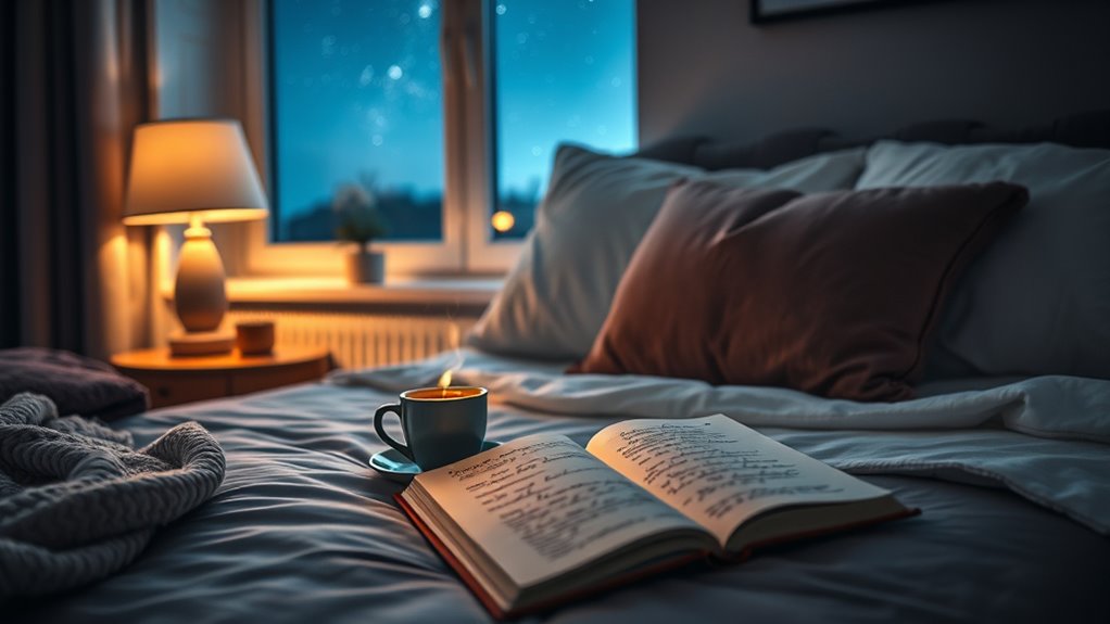 consistent bedtime relaxation routine