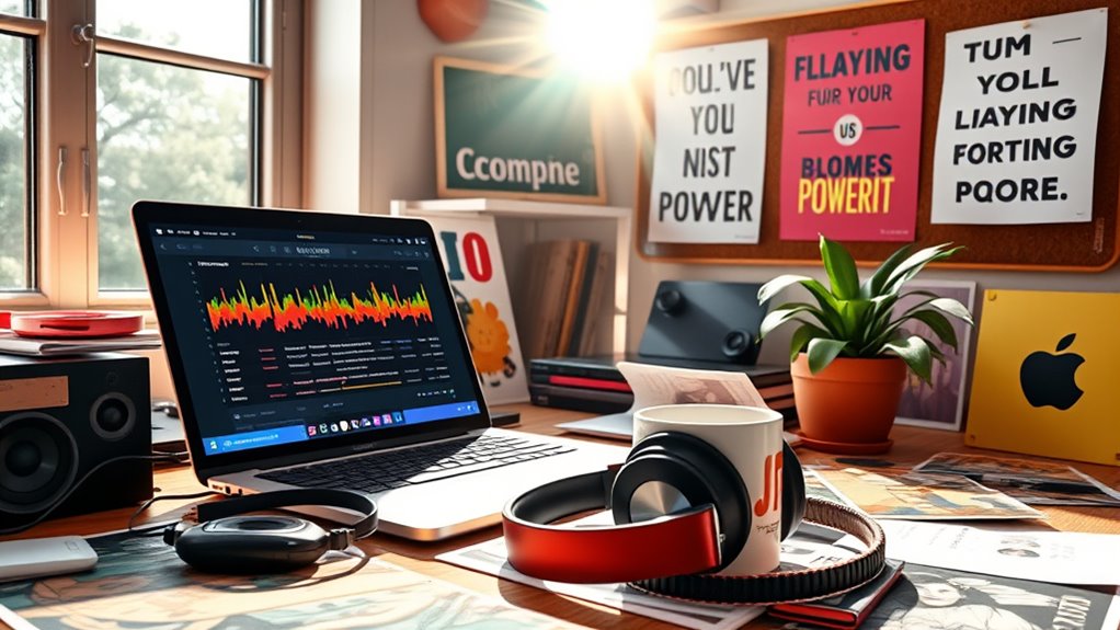 curated motivational playlist themes