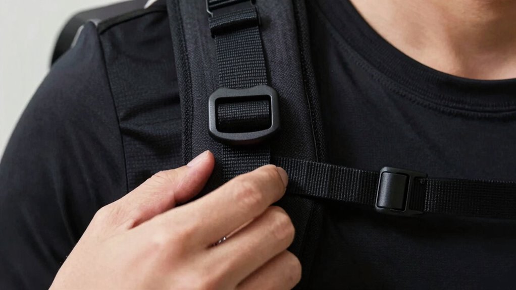 adjust straps for comfort