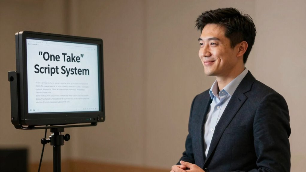 authentic spontaneous on camera presence