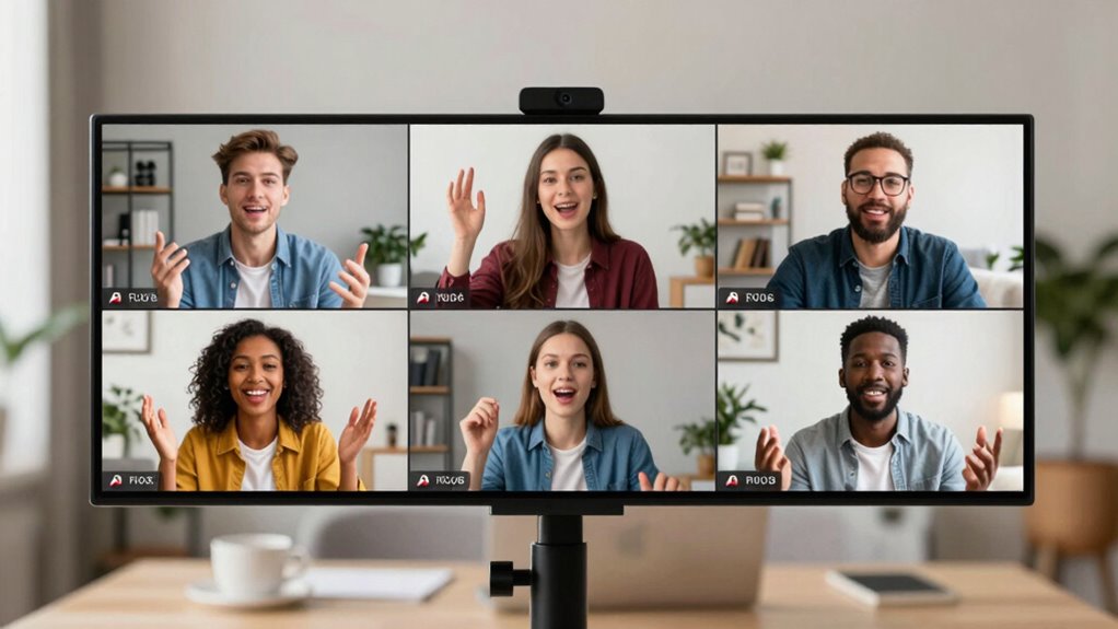 automatic framing for presentations