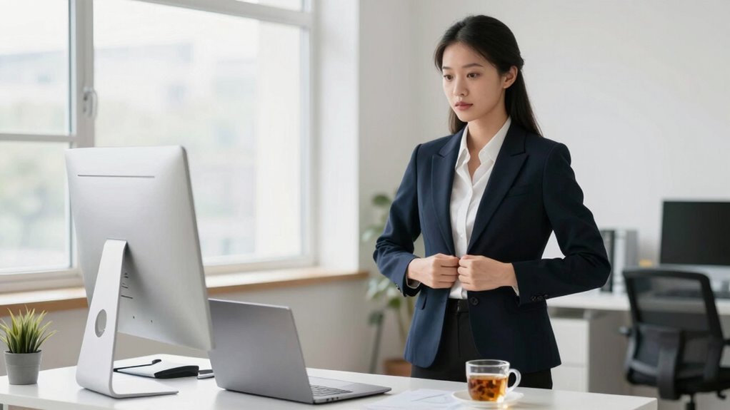 calm mind before meeting