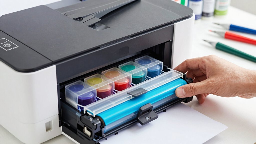 check cartridges refill properly