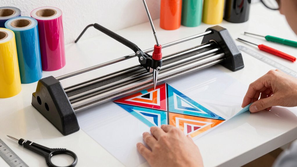 choose appropriate vinyl and tools