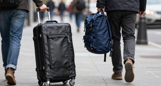 choosing between bags