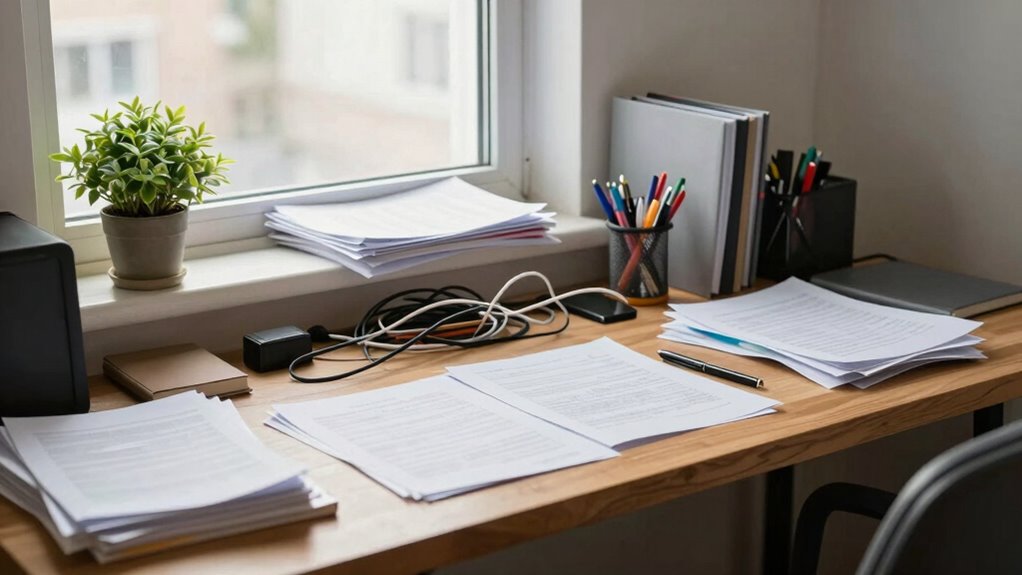 clutter hampers focus and productivity