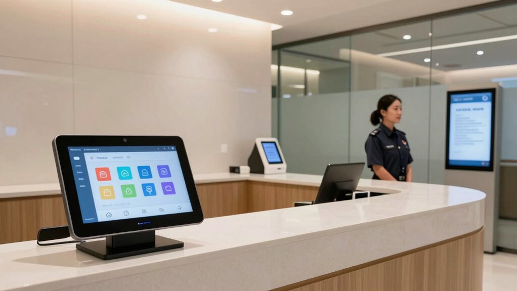 contactless self serve check in