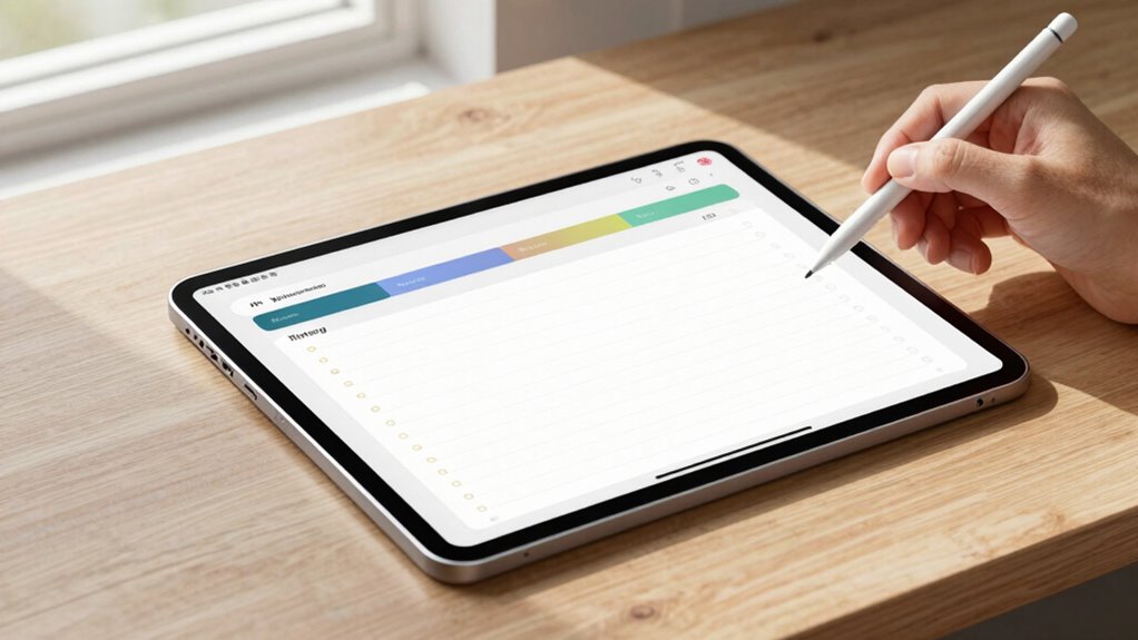 create organized note templates