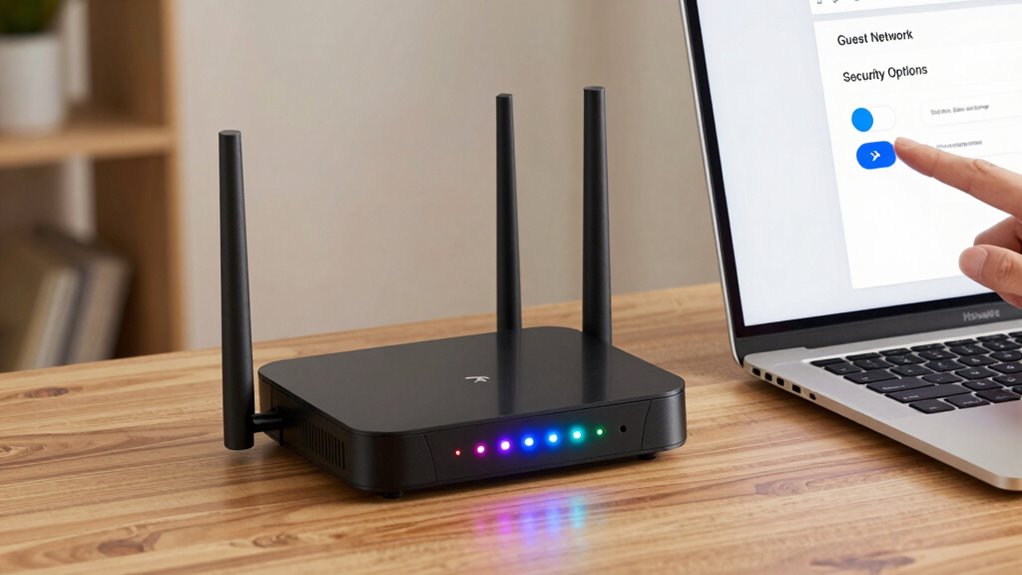 create secure guest wi fi