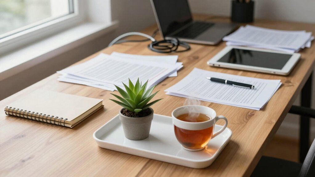 declutter to enhance focus