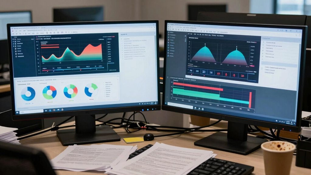 dual screens increase distraction