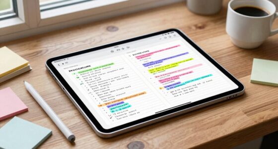 effective tablet note template