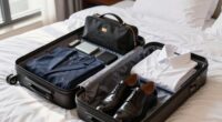 efficient business travel packing