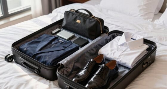 efficient business travel packing