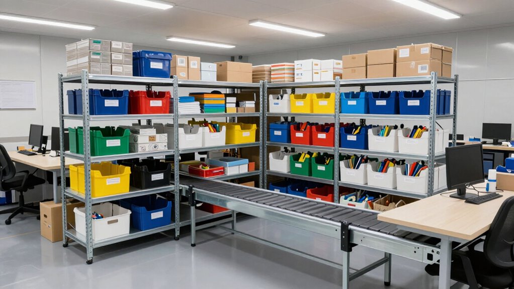 efficient organized workspace design