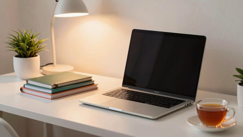 end of day organizational routine