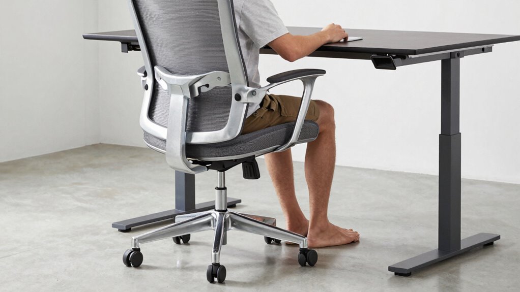 ergonomic setup for comfort