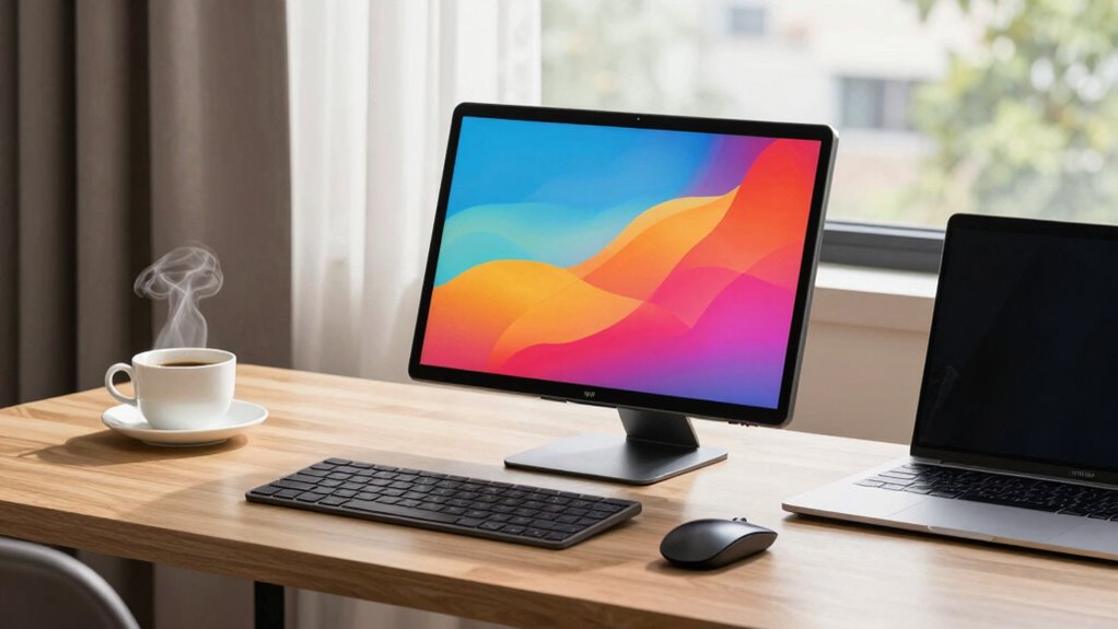 ergonomic workspace for productivity