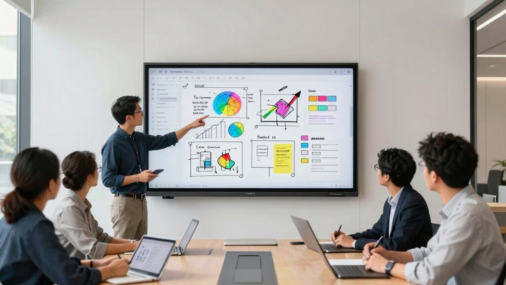 interactive digital whiteboard collaboration