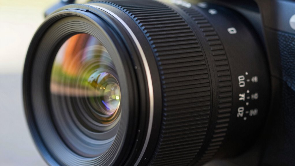 lens quality enhances sharpness