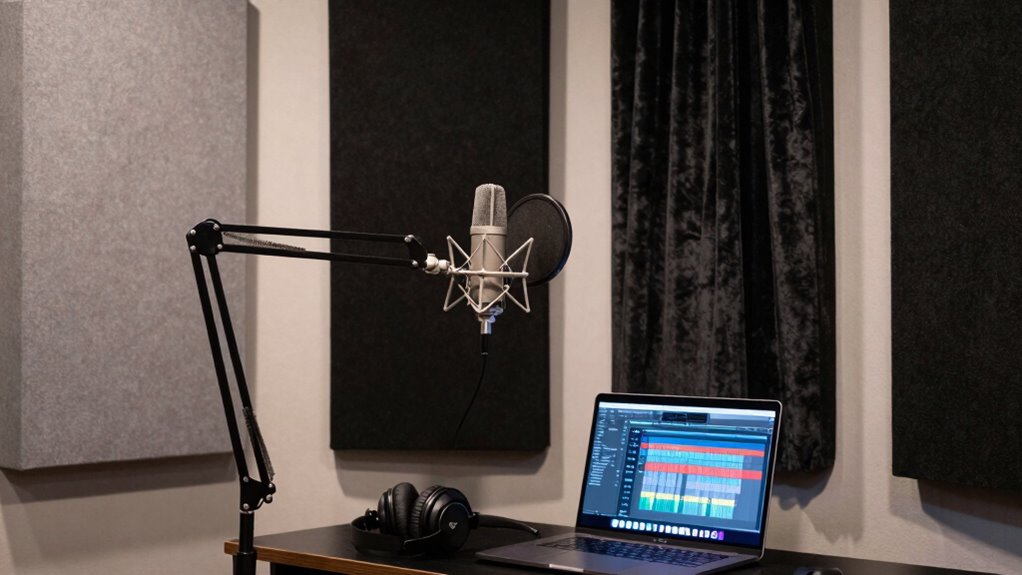 minimize noise and echoes