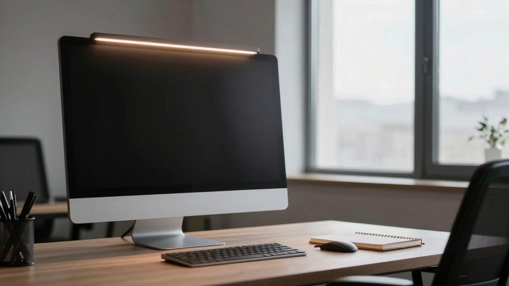 monitor lighting reduces eye strain