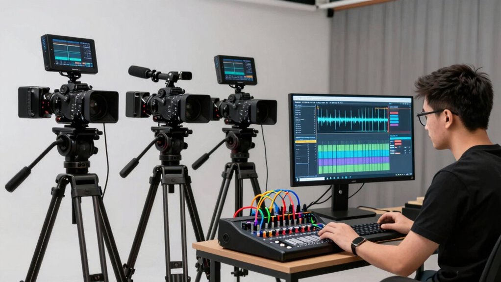 multi camera audio sync fix