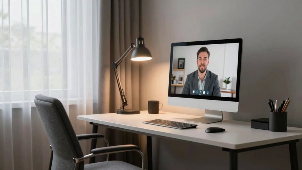 optimal home office lighting