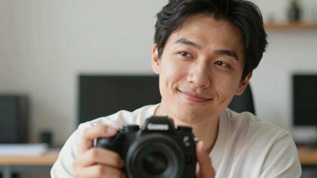 optimal webcam and lighting setup