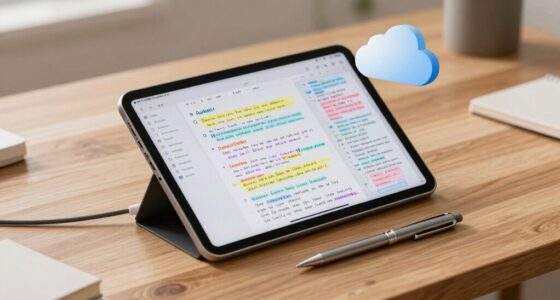 organized digital note system