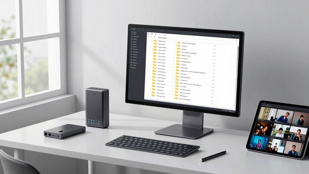organized footage management system