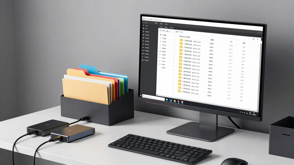 organized project folder structure