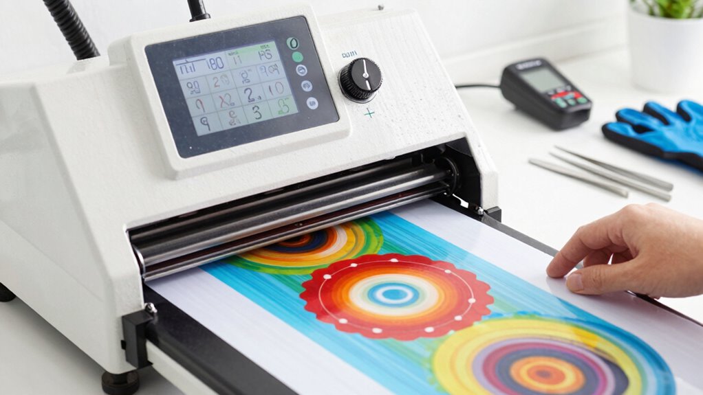 precise heat press calibration