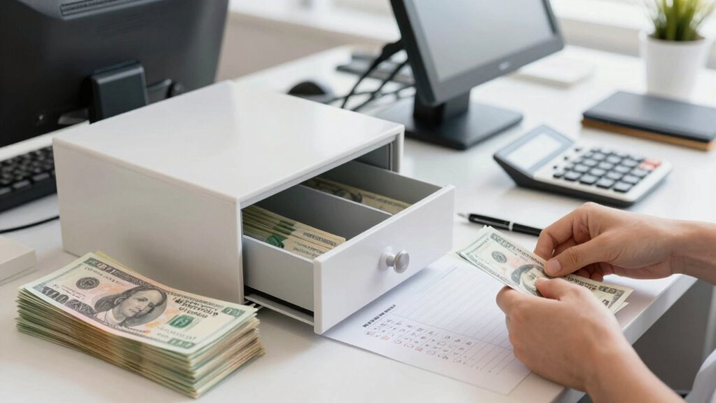 prevent cash handling errors