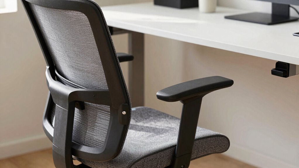 proper armrest height adjustment