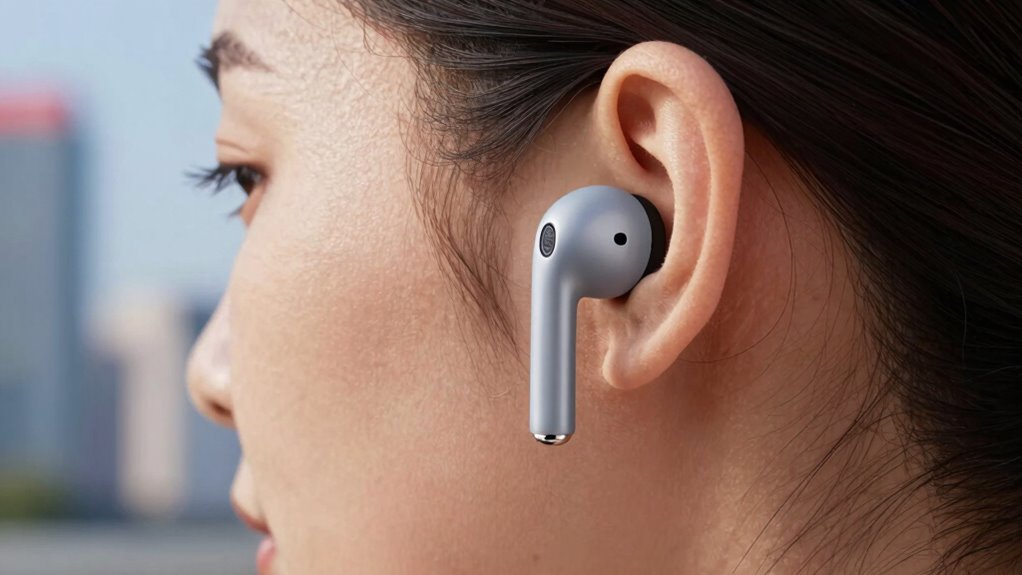 proper earbud fit ensures comfort