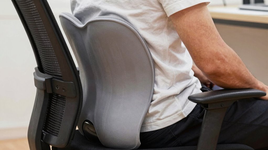 proper ergonomic lower back support