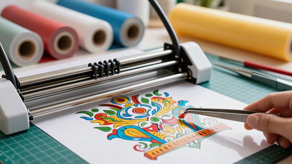 proper vinyl cutting technique