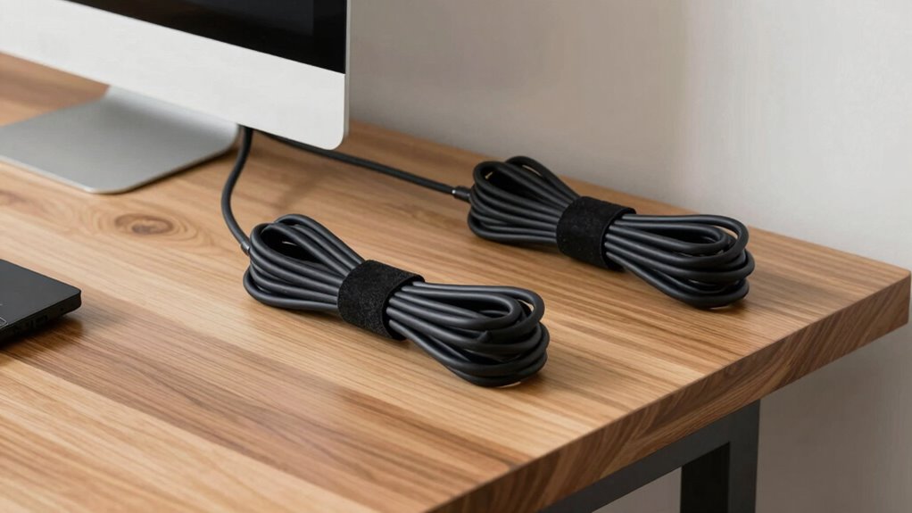 quick tangle free cable setup