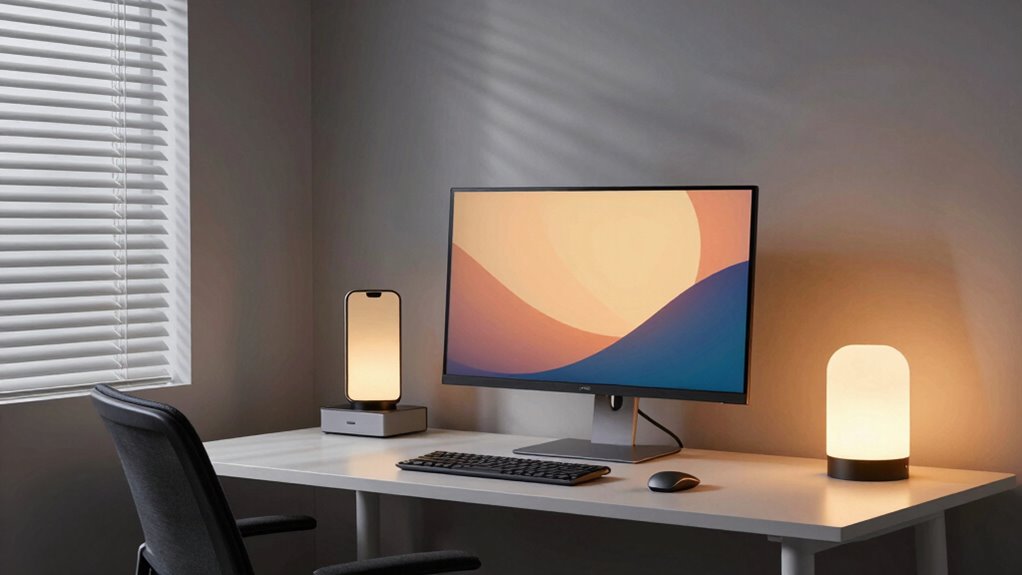 smart lighting enhances video quality