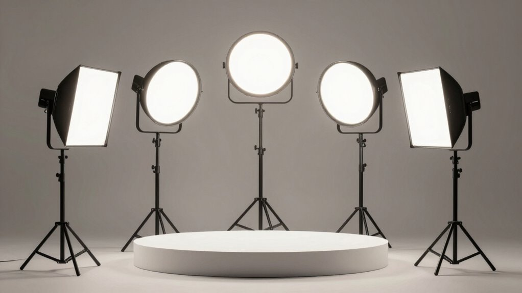 strategic lighting and diffusion