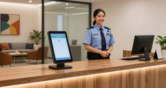 streamlined visitor sign in process