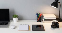 structured multi zone workspace organization