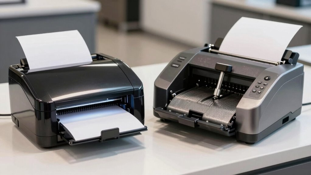 thermal vs impact printing