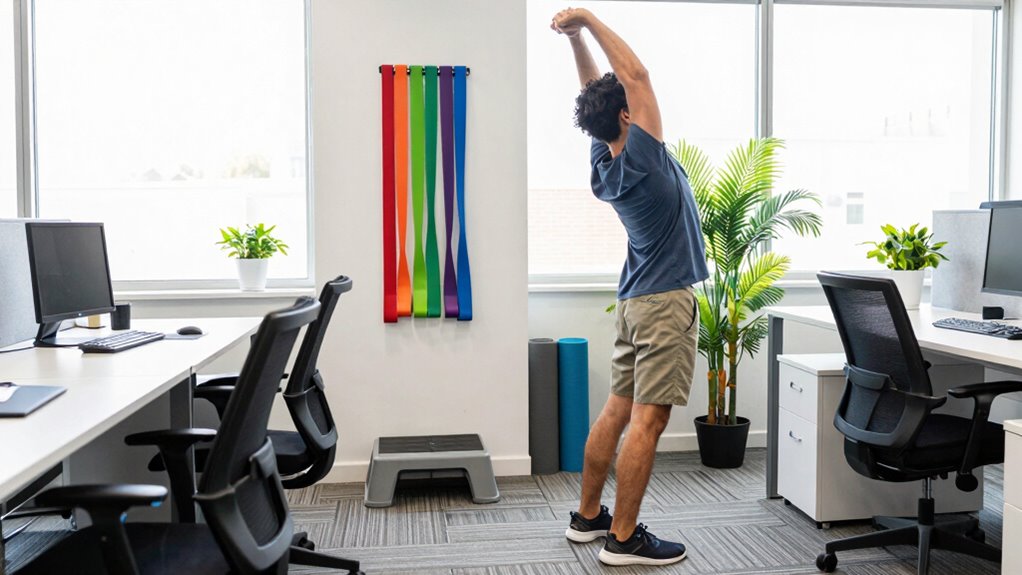 workplace exercise without gym