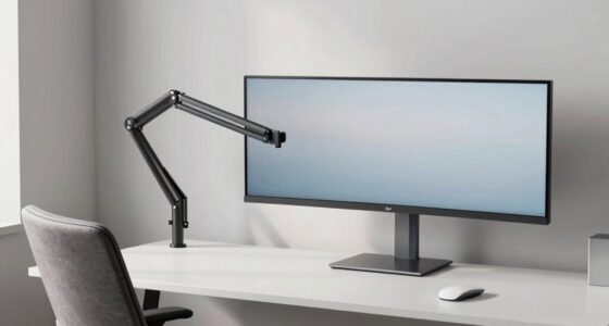 adjust monitors for comfort