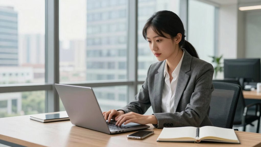 build authentic professional online presence
